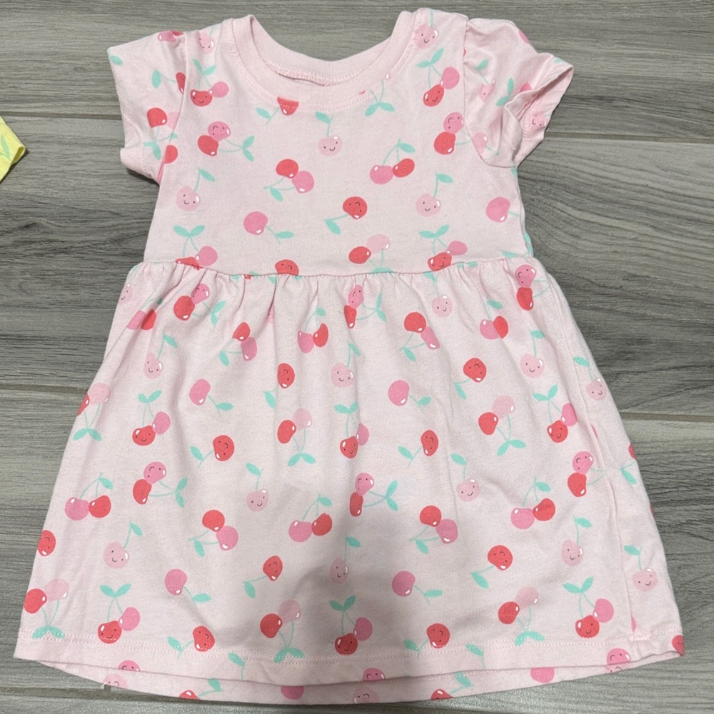 Kids' Short-Sleeve Pajama Tops - Pink, Yellow & Purple - Pack - Picture 3 of 4